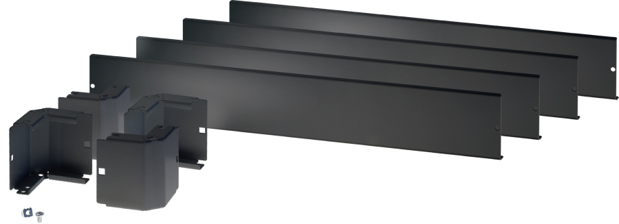 Zoccolo 600 x 800 mm per Armadi Rack FP Nero